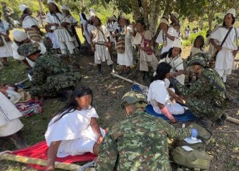Ejército rescata a 13 indígenas Arhuacas en la Sierra Nevada de Santa Marta