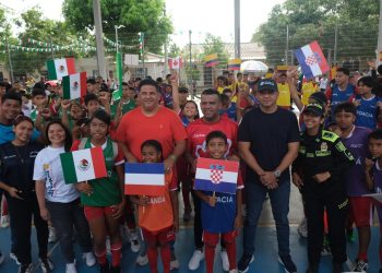 En Baranoa se inauguró torneo “Mundialito por la Convivencia”