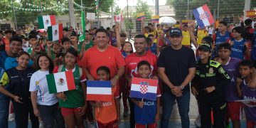 En Baranoa se inauguró torneo “Mundialito por la Convivencia”