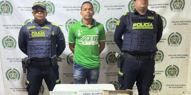 ¡Capturado tras atacar con cuchillo en plena riña en San Martín de Loba!