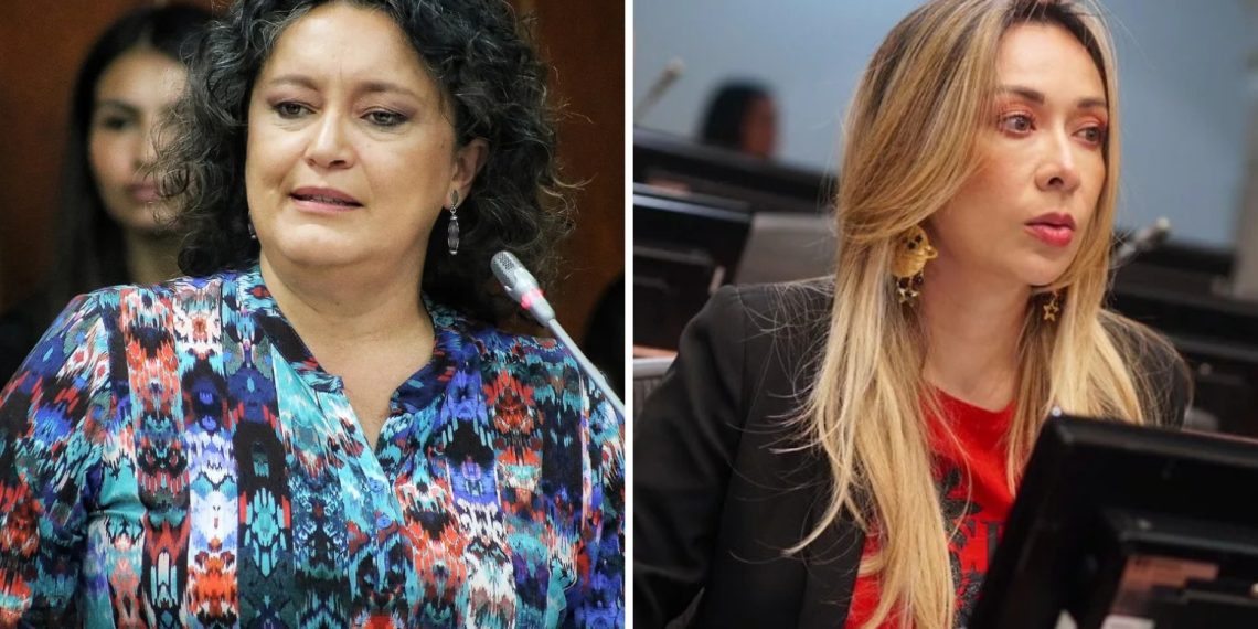 Katherine Miranda y Angélica Lozano reaccionan tras no lograr curules en el Senado