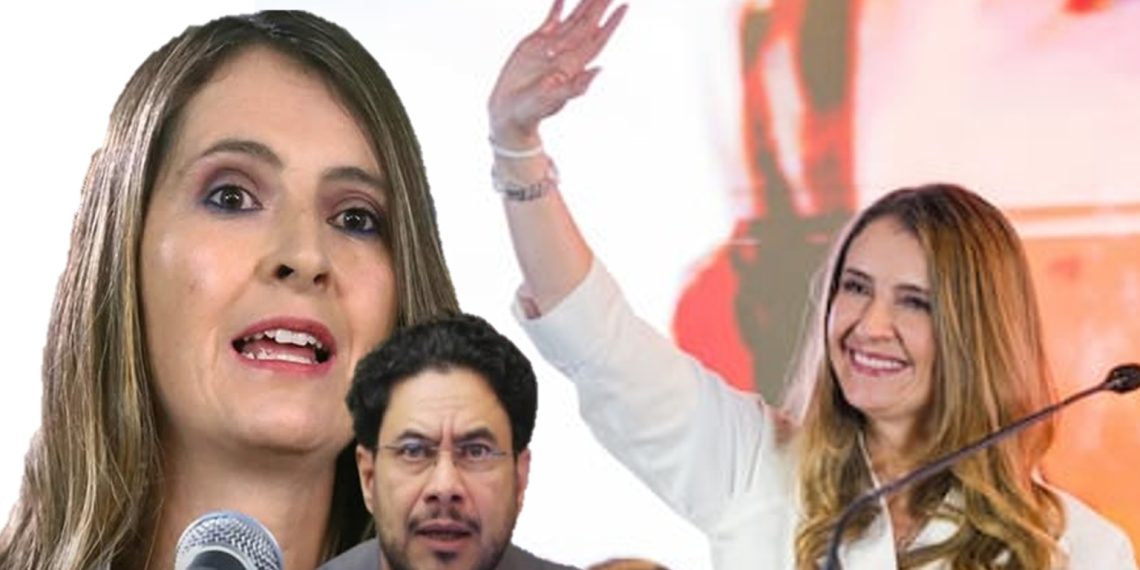 Paloma Valencia superó en votos a Iván Cepeda en consultas presidenciales