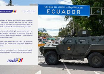 Ecuador responde a denuncias y asegura que operaciones militares se realizan dentro de su territorio