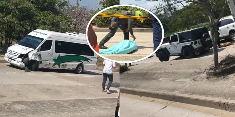 Se varó su carro y terminó en tragedia: murió arrollado cerca de Portoazul