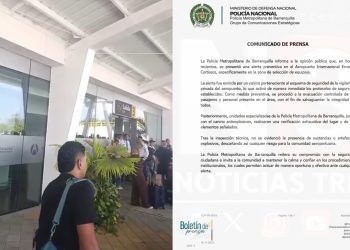 Falsa alarma de bomba en el aeropuerto de Barranquilla: evacúan y luego descartan explosivos
