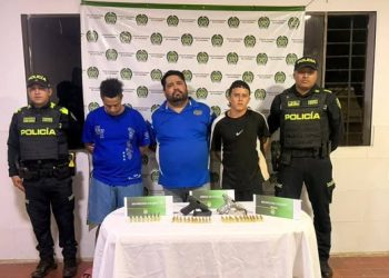 Capturan a tres personas por porte ilegal de armas en Repelón, Atlántico