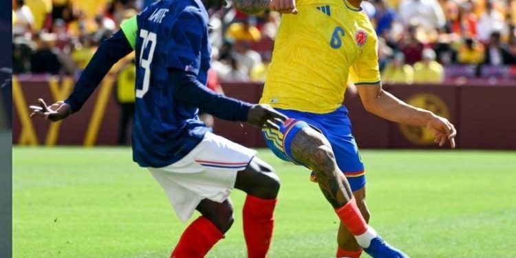 Colombia volvió a perder en amistoso FIFA; esta vez Francia fue el verdugo