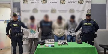 Cinco capturados tras ataque a bala en el barrio La Pradera, en Barranquilla