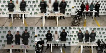 Capturan a ocho presuntos integrantes de ‘Los Pepes’ por extorsión en Barranquilla