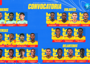 Convocatoria de la Selección Colombia Masculina Sub-17 para el CONMEBOL Sudamericano 2026
