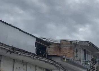 Ataque con drones contra estación de Policía en Cajibío, Cauca obligó a evacuar a la población