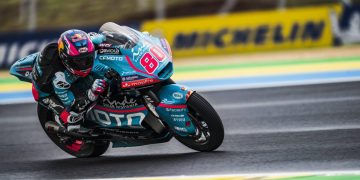 David Alonso ya disputa el Gran Premio de Brazil de Moto2