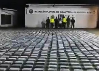 Incautan 1,9 toneladas de cocaína en el municipio de Acandí, en el Chocó