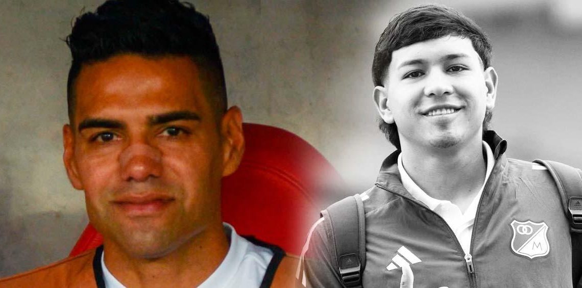Falcao despide a Santiago Castrillón y deja un mensaje que refleja el dolor del fútbol colombiano