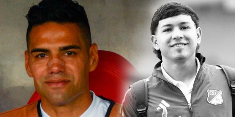 Falcao despide a Santiago Castrillón y deja un mensaje que refleja el dolor del fútbol colombiano