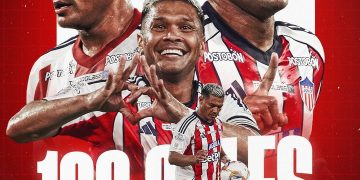 Con el gol 100 de Teo, Junior venció 2-0 a Jaguares en Montería