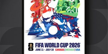 La Fifa presentó el afiche oficial del Mundial 2026