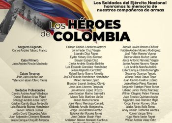 “Héroes que no serán olvidados”: Ejército confirma nombres de víctimas tras tragedia en Putumayo
