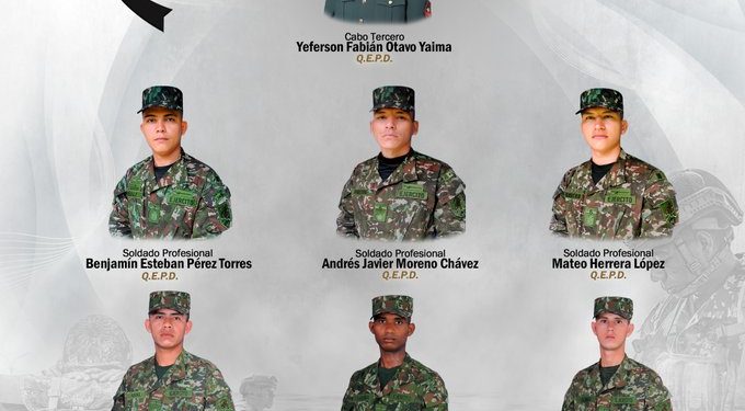 Identifican los primeros uniformados fallecidos en accidente aéreo en Putumayo