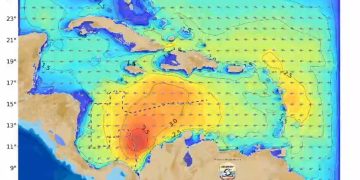 Autoridades alertan por aumento de vientos y oleaje en el Caribe colombiano