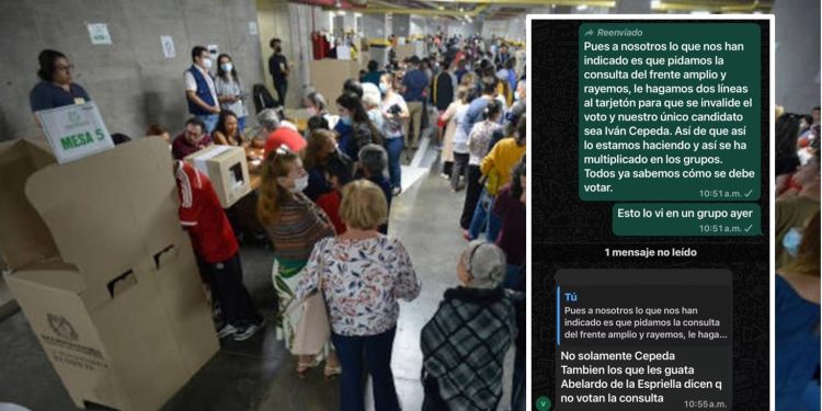 Denuncian presunto saboteo a tarjetones de consulta en votaciones de colombianos en el exterior