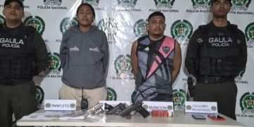 GAULA captura a dos presuntos integrantes de “Los Costeños” en Soledad por extorsión