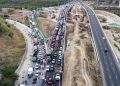 Congestión en puente sur-norte del intercambiador vial de Alameda preocupa a conductores