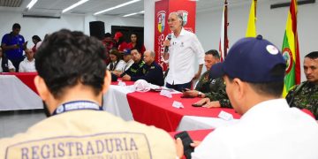 Atlántico instaló jornada electoral con llamado a la paz y garantías para votar