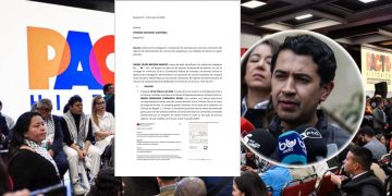 Daniel Briceño pide al CNE investigar financiación del cierre de campaña del Pacto Histórico en Bogotá