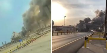 Ataque con drones iraníes afecta la mayor refinería de Aramco en Arabia Saudí