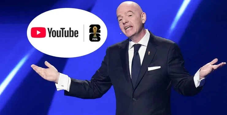 FIFA y YouTube acuerdan alianza para el Mundial 2026