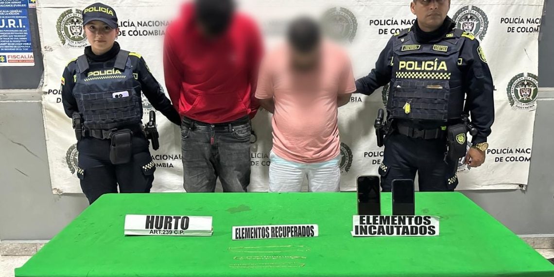 Capturados por hurto en Ciudad Mallorquín