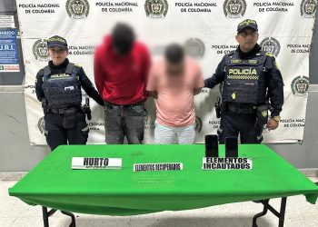 Capturados por hurto en Ciudad Mallorquín