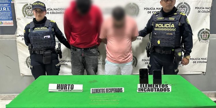 Capturados por hurto en Ciudad Mallorquín