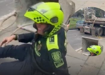 Escolta de concejal resultó herido tras accidente en obra en Bogotá