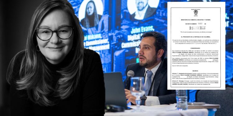 Cielo Rusinque renuncia a la Superintendencia de Industria y Comercio; Diego Solano queda como encargado