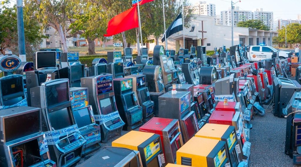 Golpe a las mafias: desmantelan ensambladora ilegal de tragamonedas en Barranquilla