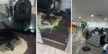 “Una vergüenza”: denuncian precarias condiciones en zona de Migración del Aeropuerto Ernesto Cortissoz