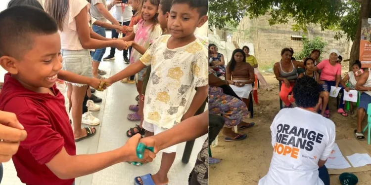 Talleres en Barrio de la Paz La Pista, en la frontera colombo-venezolana, refuerzan prevención de la desnutrición