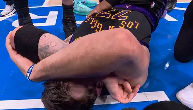 Lesión de Doncic enciende las alarmas en unos Lakers golpeados por Oklahoma
