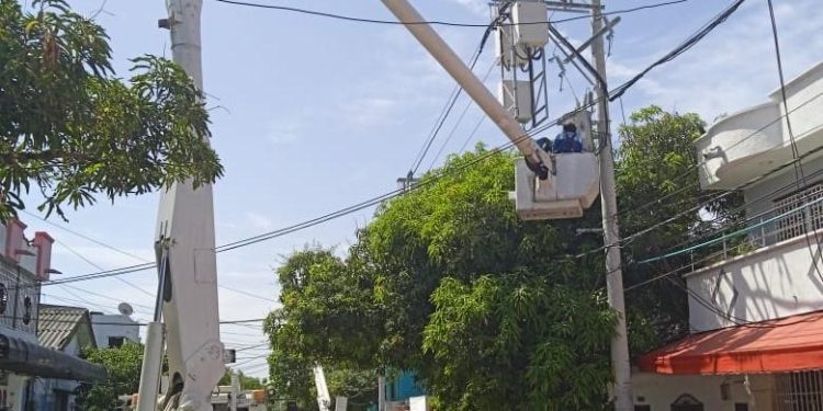 Este martes en esrtos sectores habrá interrupción del servicio de energía