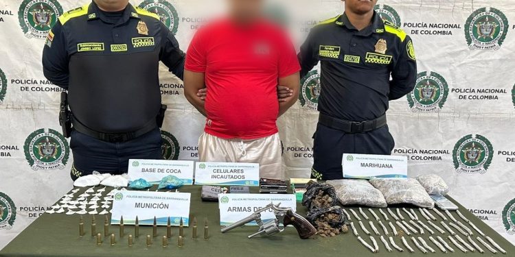 Capturan en Galapa a alias “Angelo”, señalado de dinamizar el microtráfico de ‘Los Pepes’