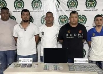 Caen 5 presuntos ‘Costeños’ que sembraban terror con extorsiones en Barranquilla