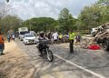¡Héroes en la vía! policías salvan a conductor tras aparatoso accidente en Bolívar