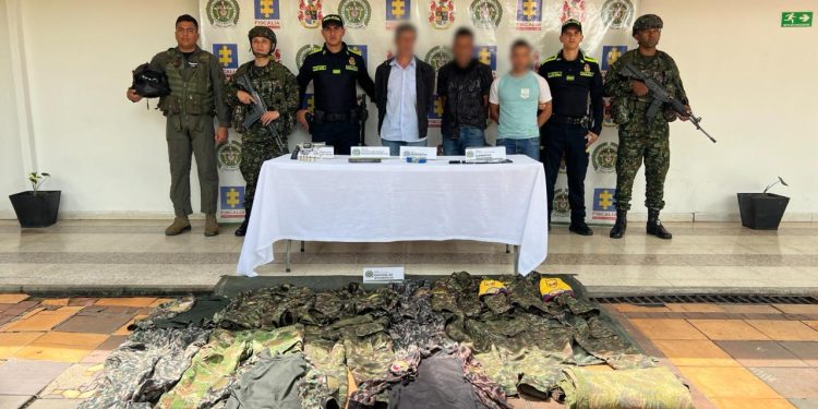 Operación contra redes de apoyo a estructuras residuales en Neiva deja tres capturados