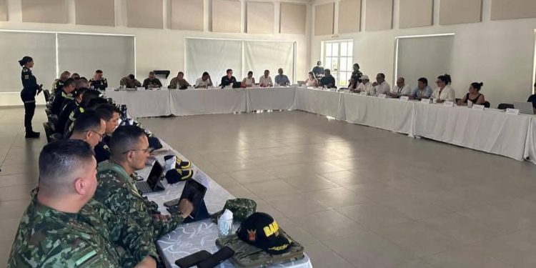 Autoridades lideran consejo de seguridad en Baranoa y anuncian acciones contra el delito en el Atlántico