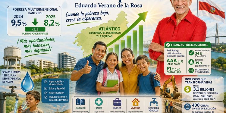 Atlántico de primero