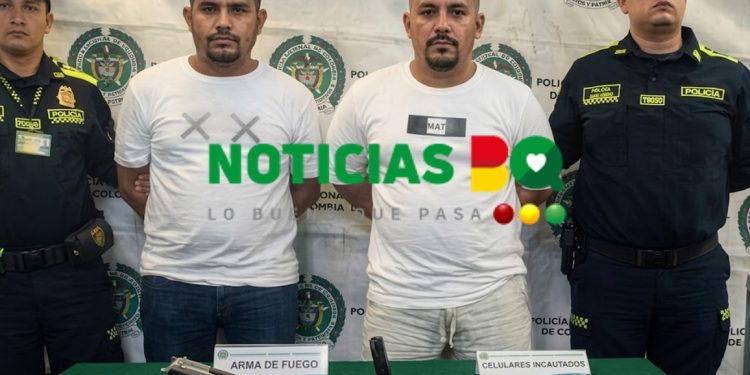 Capturan a dos presuntos integrantes de “Los Costeños” en operativo en Barranquilla