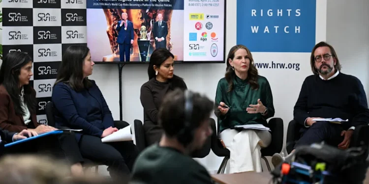 Human Rights Watch pide a la FIFA una “tregua migratoria” durante el Mundial 2026