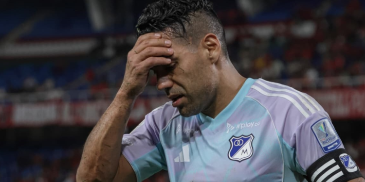 Falcao sufre fractura facial y enciende alarmas en Millonarios